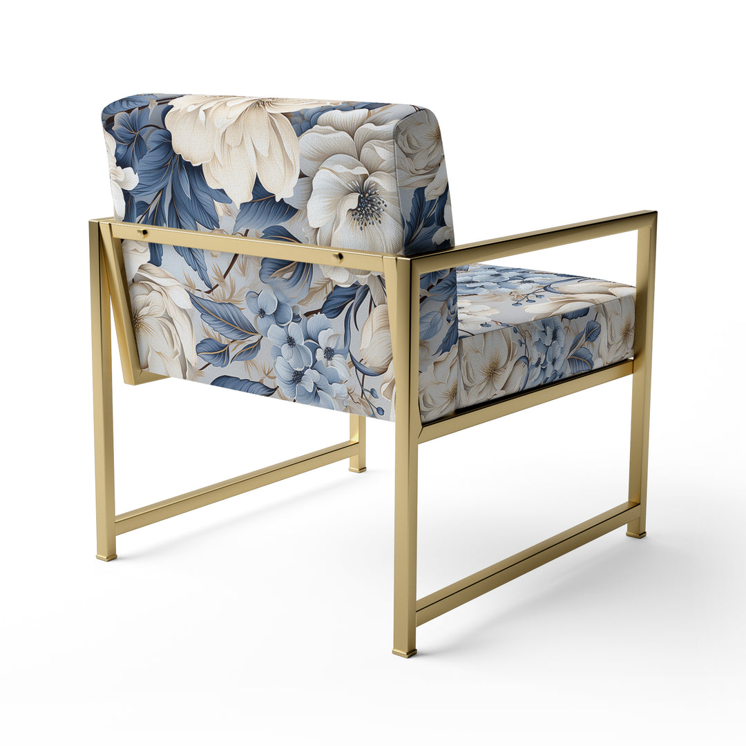 Ethereal Shadows Moody Patterns - Cottage Accent Slipper Chair