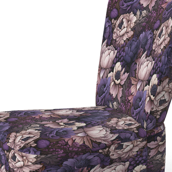 Gothic Botanicals Moody Patterns - Upholstered Cottage Accent Chairs