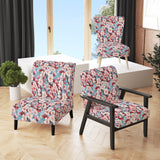 Cherry Blossom Bliss - Oriental Arm Chair