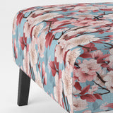 Cherry Blossom Bliss - Oriental Arm Chair