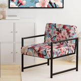 Cherry Blossom Bliss - Oriental Arm Chair