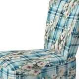 Coastal Comfort Paisley Pattern - Glam Accent Slipper Chair