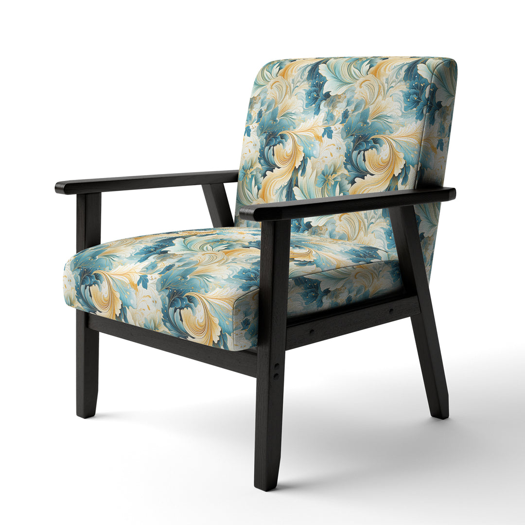 Desert Mirage Paisley Pattern - Glam Arm Chair