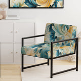 Desert Mirage Paisley Pattern - Glam Arm Chair