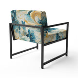 Desert Mirage Paisley Pattern - Glam Arm Chair