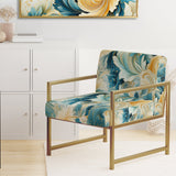 Desert Mirage Paisley Pattern - Glam Arm Chair