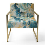 Desert Mirage Paisley Pattern - Glam Arm Chair