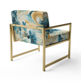 Desert Mirage Paisley Pattern - Glam Arm Chair