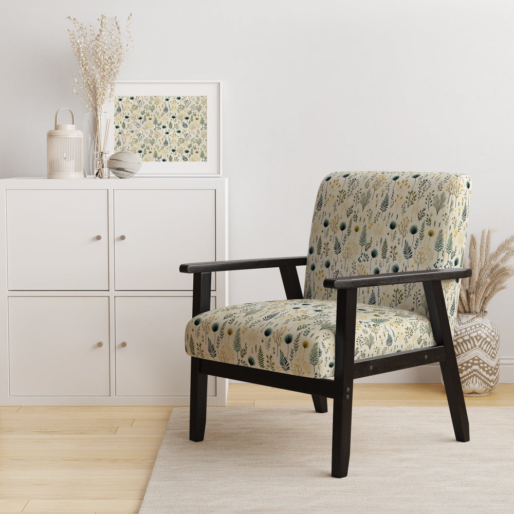 Botanical Harmony - Bohemian Arm Chair
