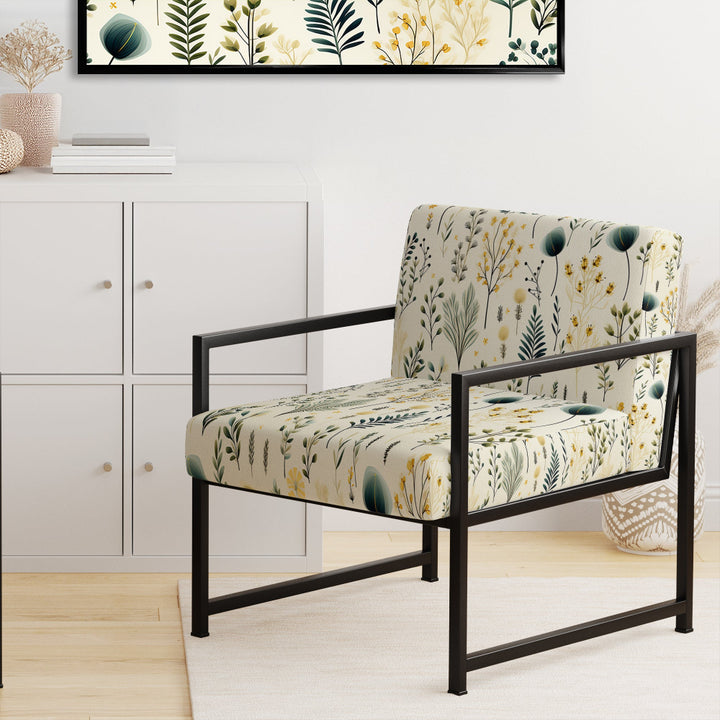 Botanical Harmony - Bohemian Arm Chair