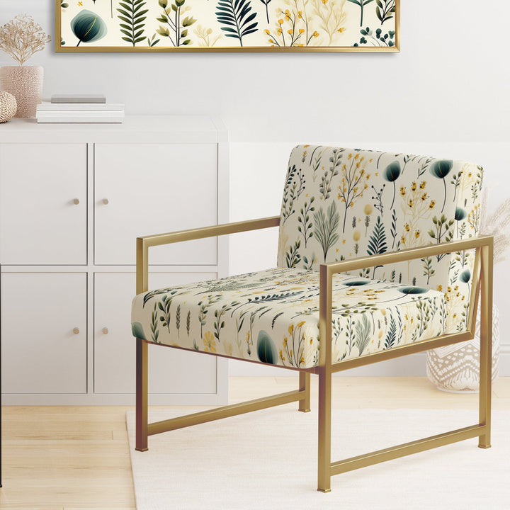 Botanical Harmony - Bohemian Arm Chair