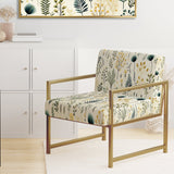 Botanical Harmony - Bohemian Arm Chair