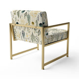 Botanical Harmony - Bohemian Arm Chair