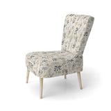 Botanical Sketched - Bohemian Accent Side Chair