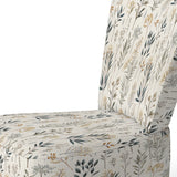 Botanical Sketched - Bohemian Accent Side Chair