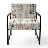 Botanical Sketched - Bohemian Accent Side Chair