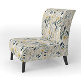 Earthy Flora - Upholstered Bohemian Accent Chairs