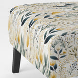 Earthy Flora - Upholstered Bohemian Accent Chairs