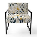 Earthy Flora - Upholstered Bohemian Accent Chairs
