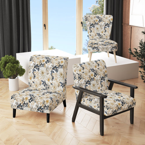 Ethereal Blooms - Bohemian Arm Chair