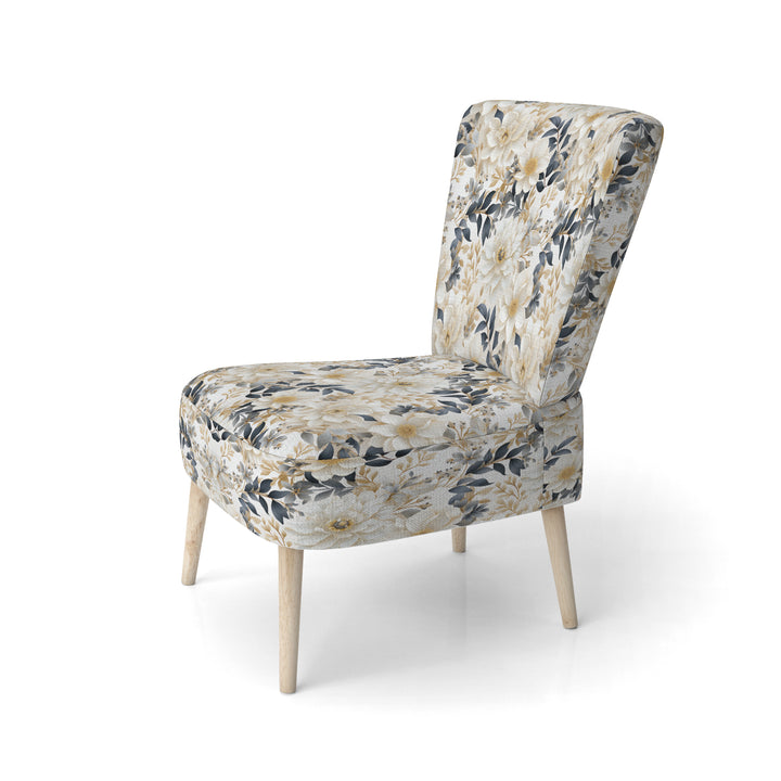 Ethereal Blooms - Bohemian Arm Chair