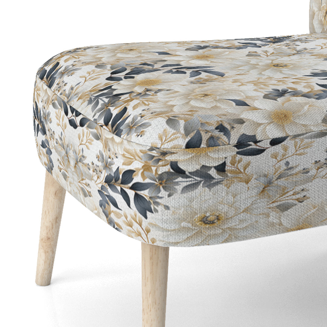 Ethereal Blooms - Bohemian Arm Chair