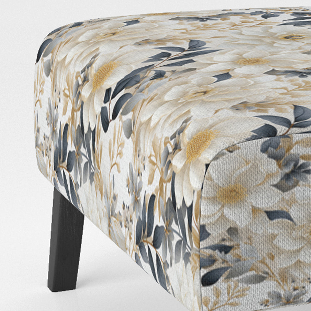 Ethereal Blooms - Bohemian Arm Chair