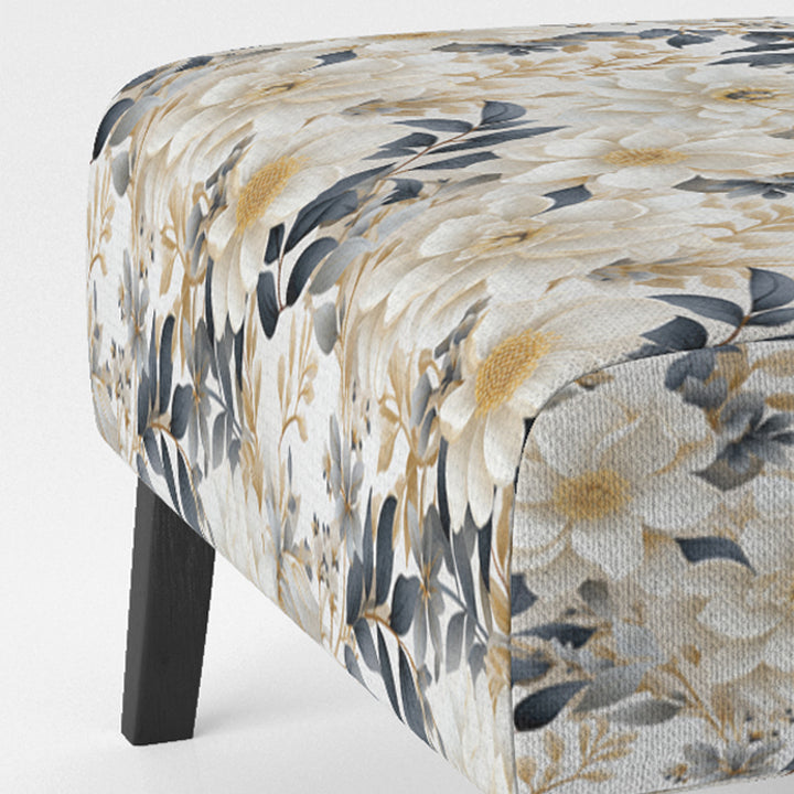 Ethereal Blooms - Bohemian Arm Chair