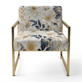 Ethereal Blooms - Bohemian Arm Chair