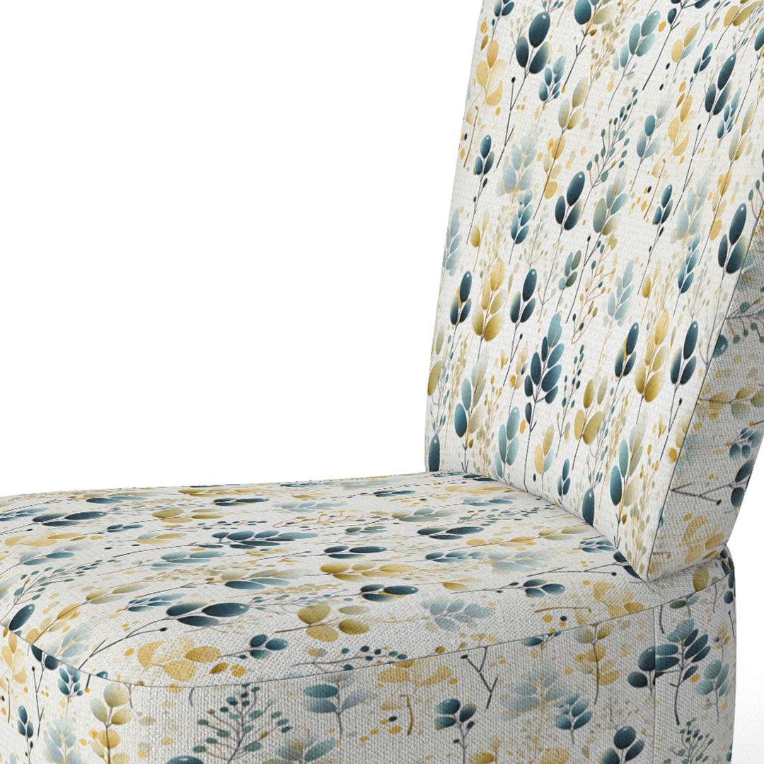 Minimalist Botanics - Bohemian Accent Side Chair