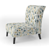Minimalist Botanics - Bohemian Accent Side Chair