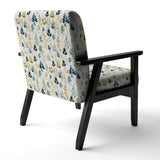Minimalist Botanics - Bohemian Accent Side Chair