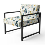 Minimalist Botanics - Bohemian Accent Side Chair