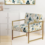 Minimalist Botanics - Bohemian Accent Side Chair