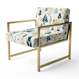 Minimalist Botanics - Bohemian Accent Side Chair