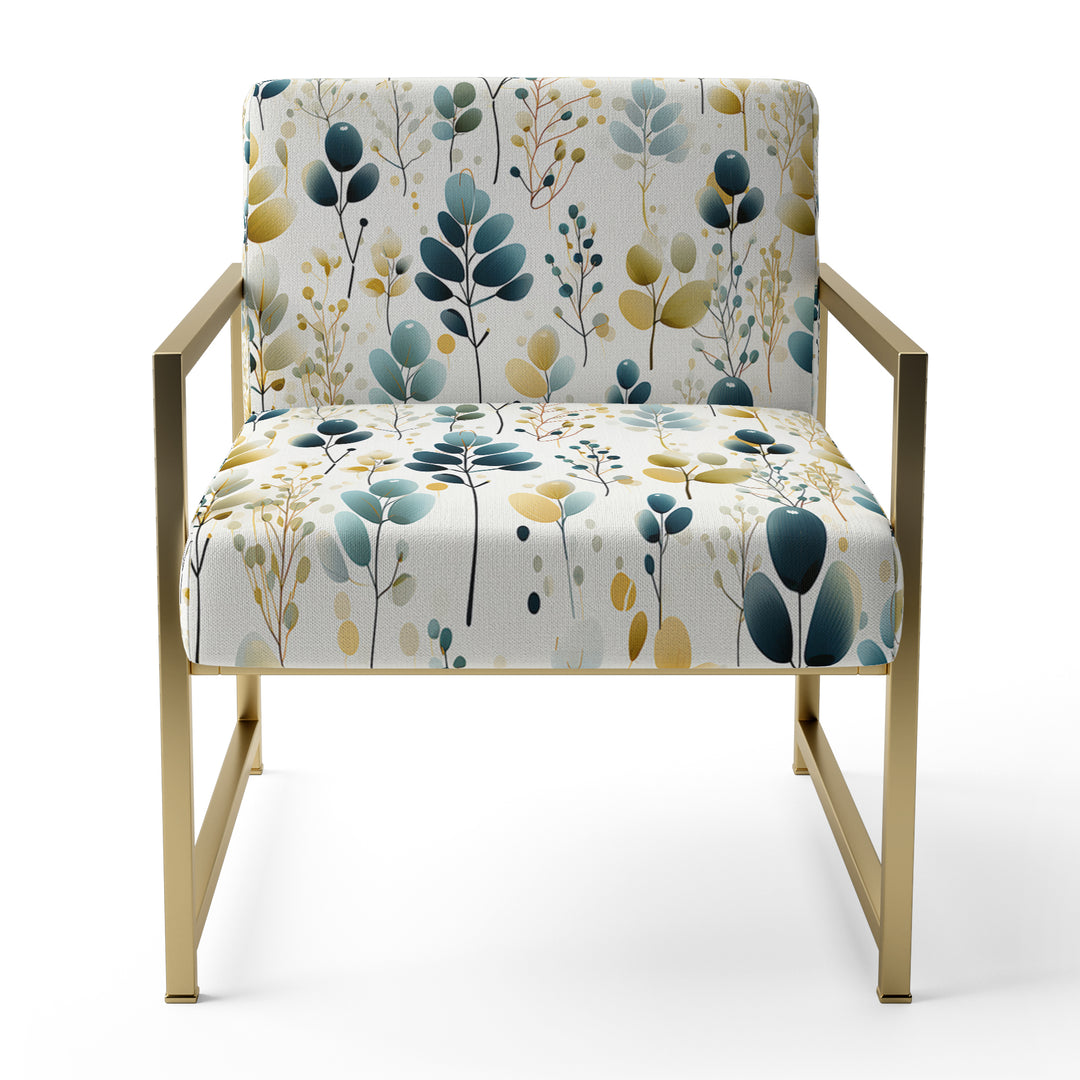 Minimalist Botanics - Bohemian Accent Side Chair