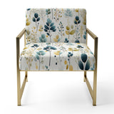Minimalist Botanics - Bohemian Accent Side Chair