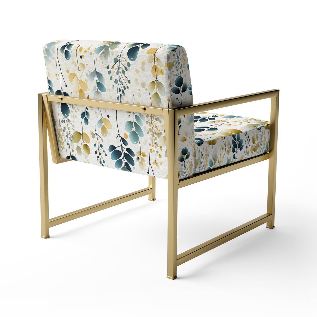 Minimalist Botanics - Bohemian Accent Side Chair
