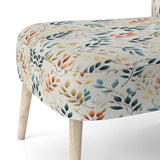 Minimalist Leaves - Bohemian Arm Chair