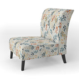 Minimalist Leaves - Bohemian Arm Chair