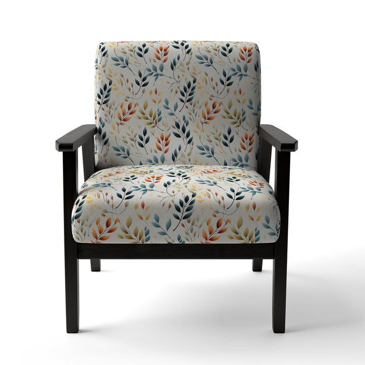 Minimalist Leaves - Bohemian Arm Chair