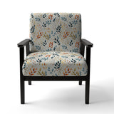 Minimalist Leaves - Bohemian Arm Chair
