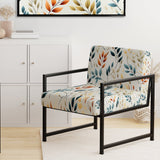 Minimalist Leaves - Bohemian Arm Chair