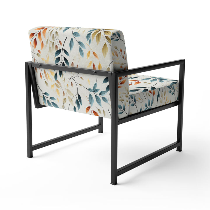 Minimalist Leaves - Bohemian Arm Chair