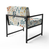 Minimalist Leaves - Bohemian Arm Chair