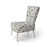 Monochrome Botany - Upholstered Bohemian Accent Chairs