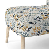 Monochrome Botany - Upholstered Bohemian Accent Chairs