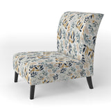Monochrome Botany - Upholstered Bohemian Accent Chairs
