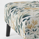 Neutral Leaves - Bohemian Arm Chair