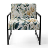 Neutral Leaves - Bohemian Arm Chair